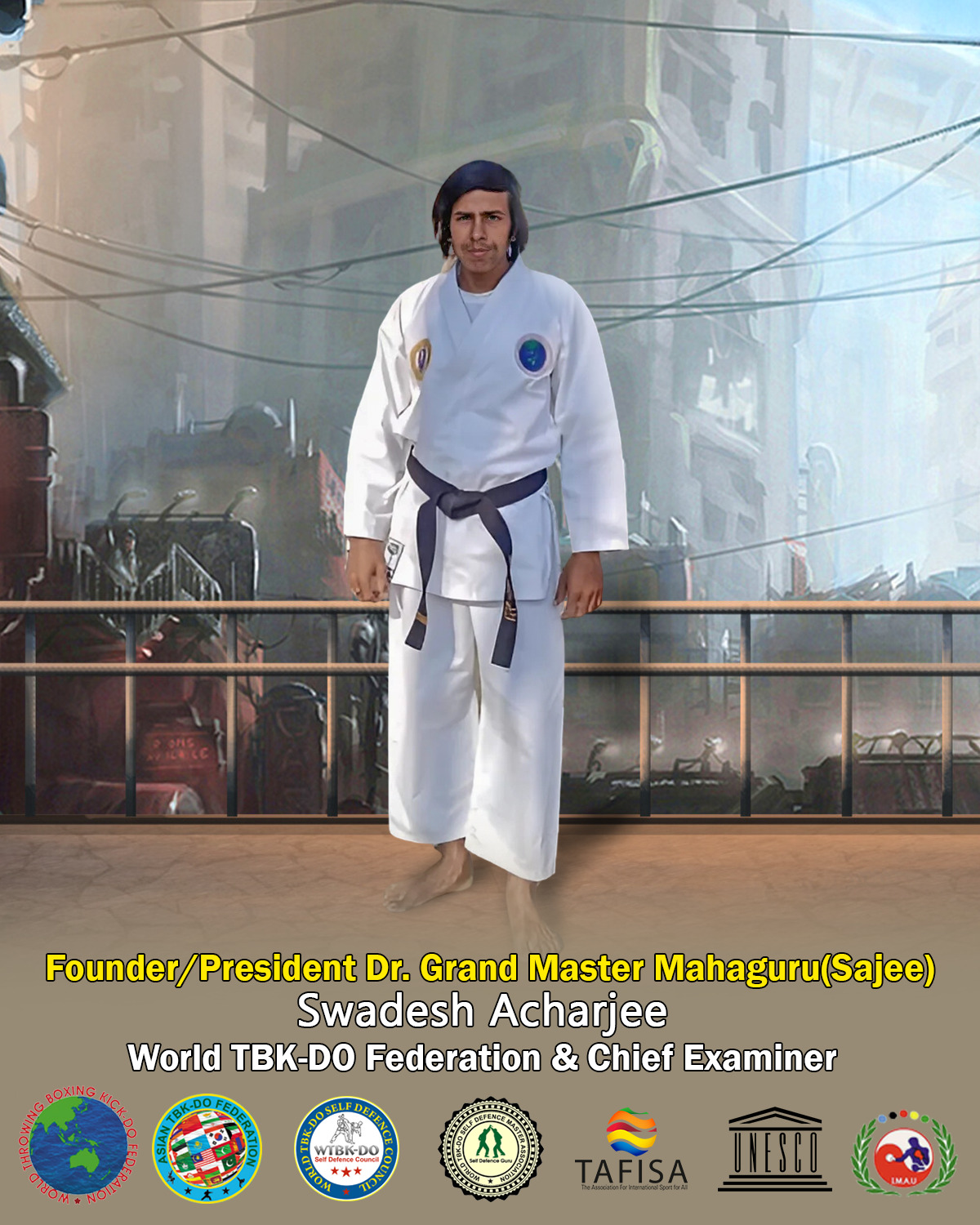 Dr. Grand Master Mahaguru Sajee, Founder of TBK-DO
